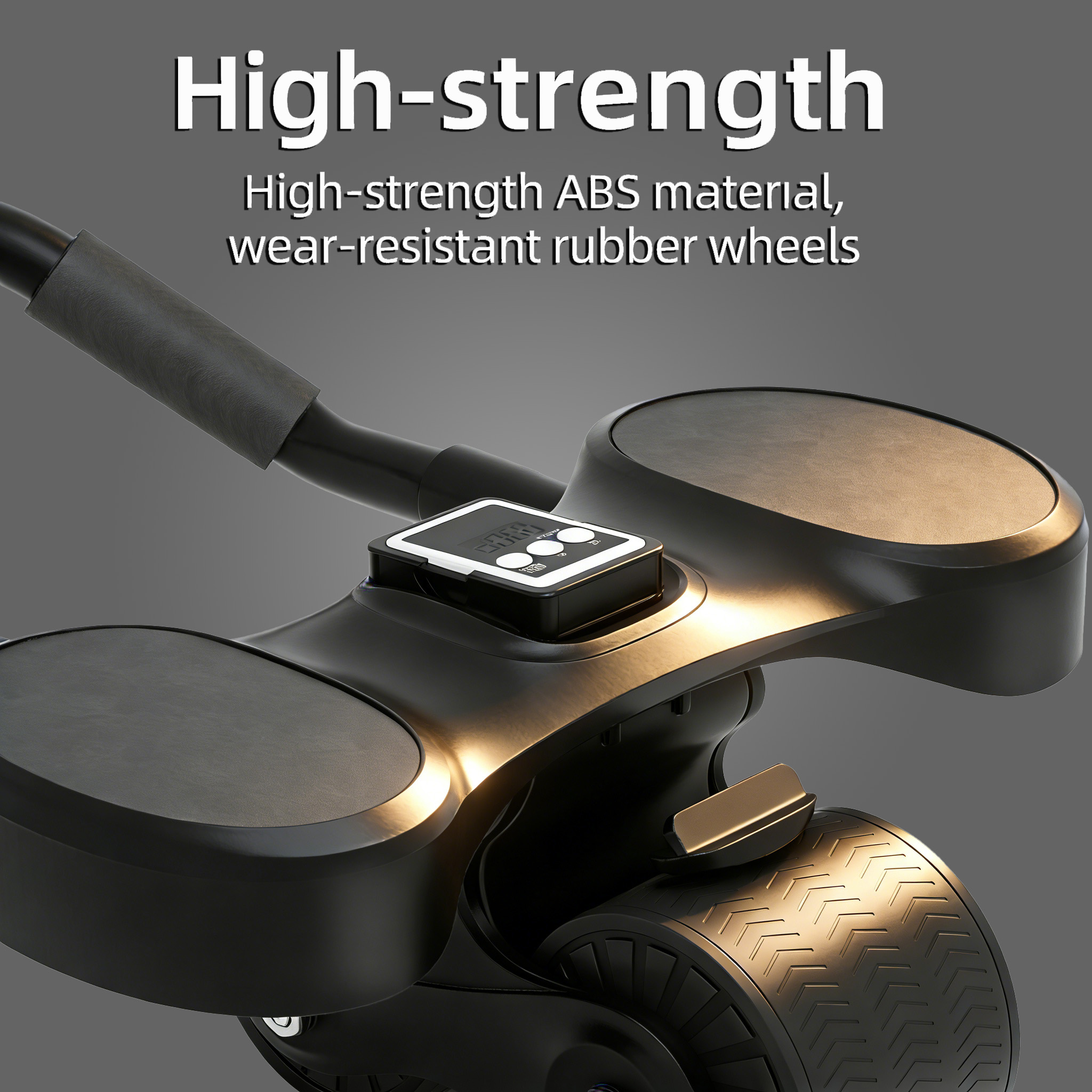 2-Wheels Ab Roller with LCD –  - đánh giá và giá Sports Equipment Website