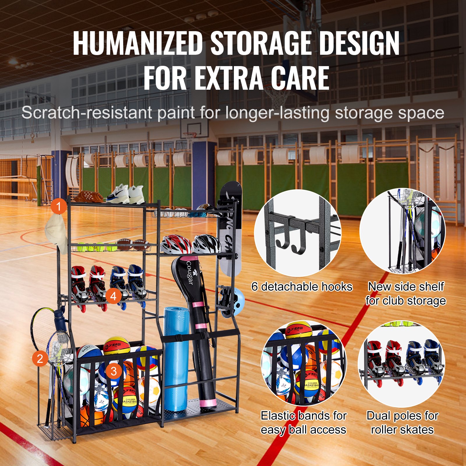 Golf Storage Garage Organizer, - đánh giá và giá Sports Equipment Golf