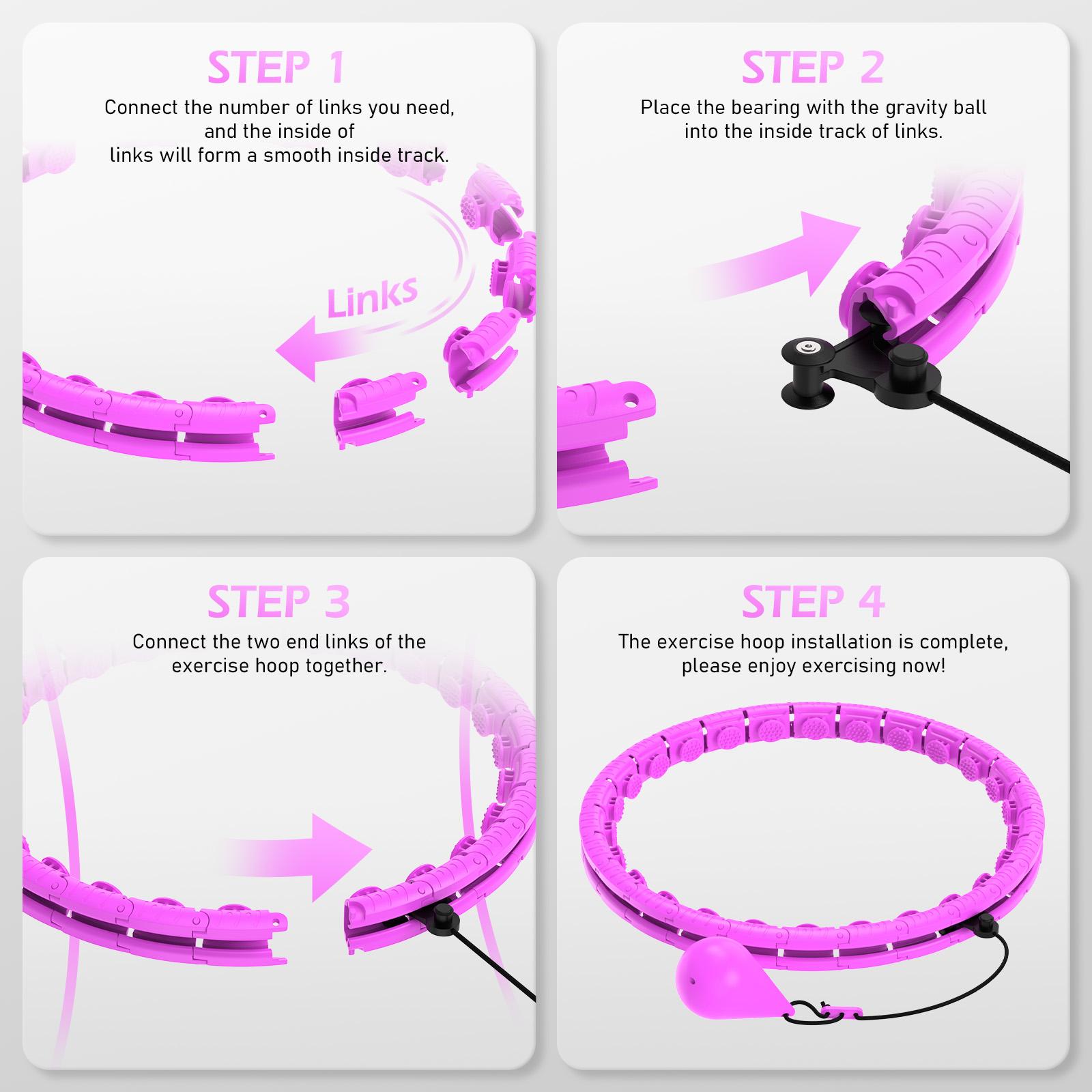 Smart Weighted Exercise Hoop 3 - đánh giá và giá Sports Equipment Website
