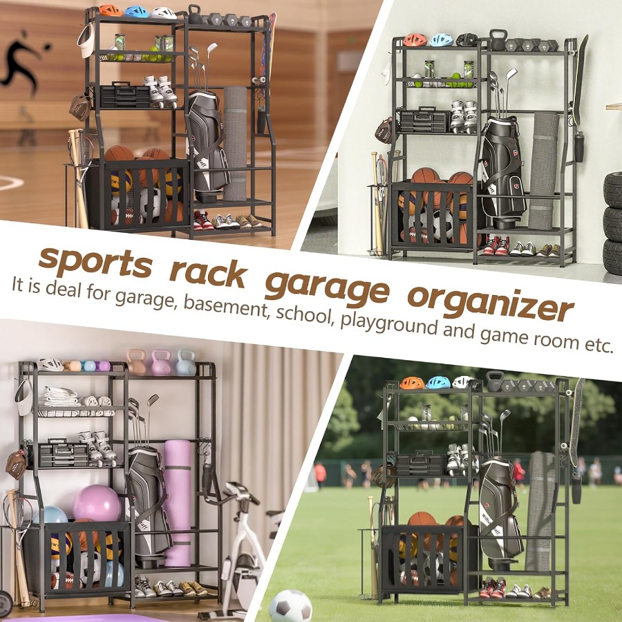 Garage Sports Equipment Organi - đánh giá và giá Sports Equipment Golf