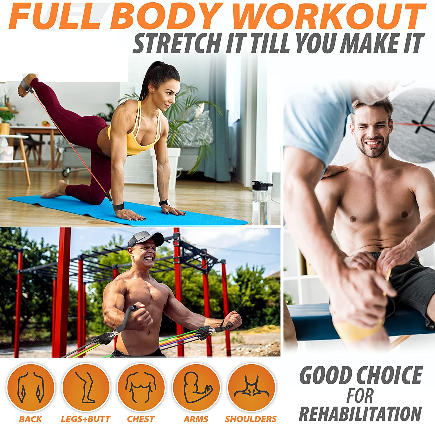 300lb Fitness Booty Resistance - đánh giá và giá Sports Equipment Website