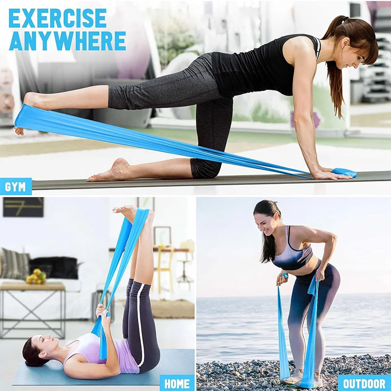 Elastic Yoga Fitness Bands Yog - đánh giá và giá Sports Equipment Pictures